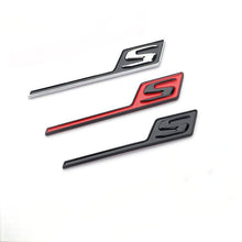 Емблема S задна лепяща