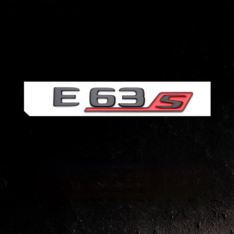 Емблема E63S задна лепяща