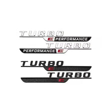 Емблема TURBO E Performance 2 бр.