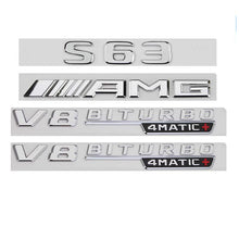 Емблема S63 AMG V8 BITURBO 4matic+