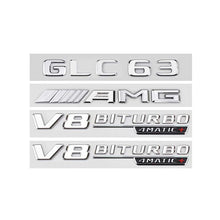 Емблема GLC63 AMG V8 BITURBO 4matic+