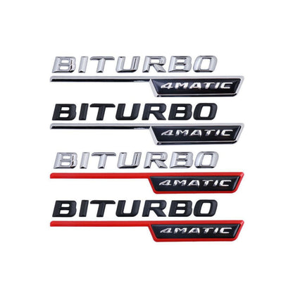 Емблема  BITURBO 4MATIC 2 бр.