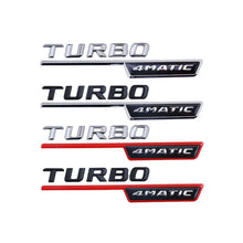 Емблема  TURBO 4MATIC 2 бр.