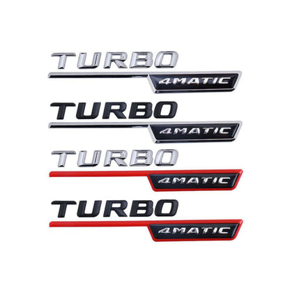 Емблема  TURBO 4MATIC 2 бр.