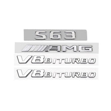 Емблеми S63 AMG V8 BITURBO