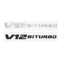 Емблема 1бр V12 Biturbo лепяща 2020-2025г