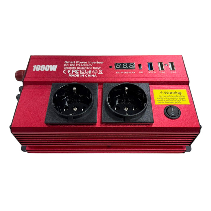 Преубразовател 1000W 12/220V