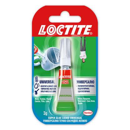 Секундно лепило Loctite Super Bond 3гр. течно