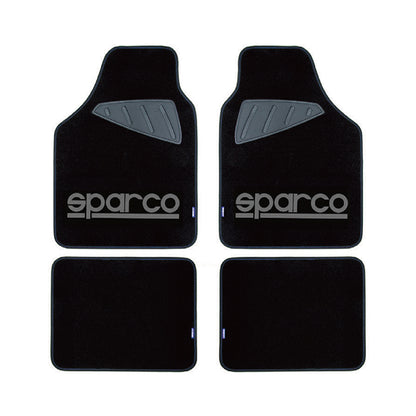 Стелки мокет SPC1902A Sparco Черни-Сиви 4БР/К-Т