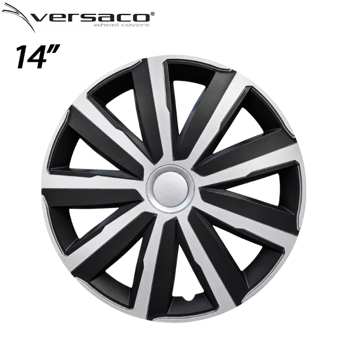 Тасове за джанти 14'' Versaco Drift Silver/Black