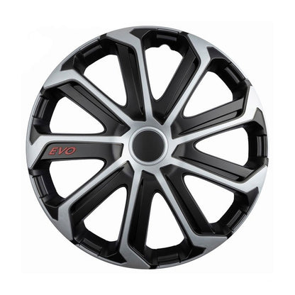 Тасове за джанти 14'' Versaco Evo Black/Silver