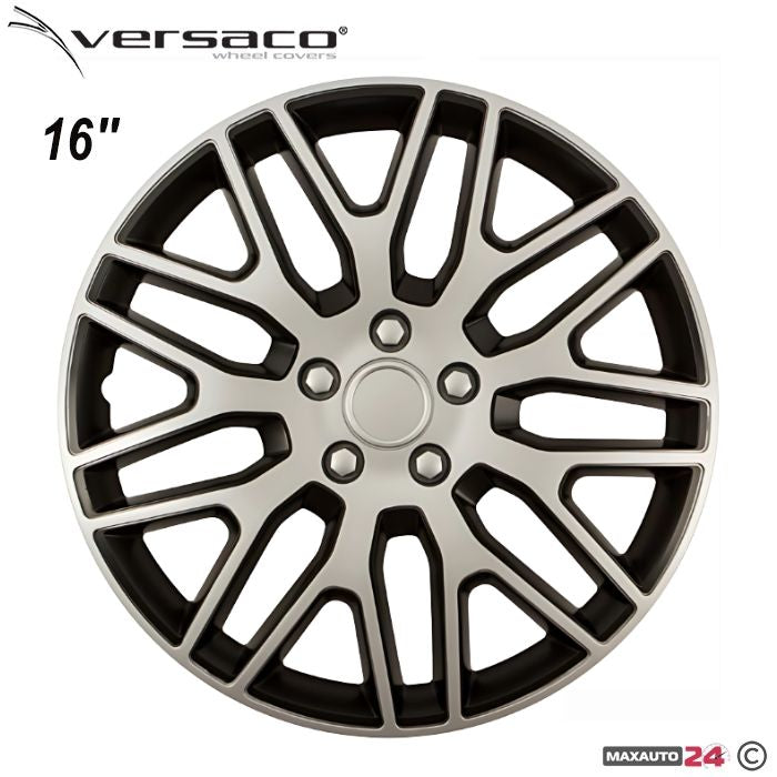 Тасове за джанти 16'' Versaco Dakar Silver/Black