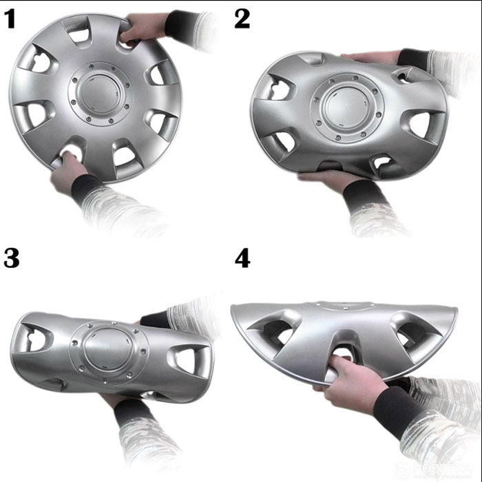 Тасове за джанти 16'' Versaco Crystal Silver
