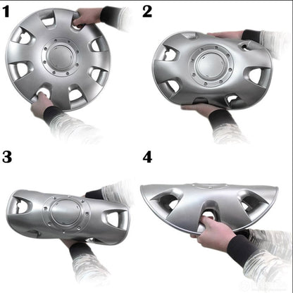 Тасове за джанти 16'' Versaco Crystal Silver