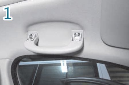 Конзола за слънчеви очила за E60 / E90 / E91 / E92 / X1 E84 2009+ - черна
