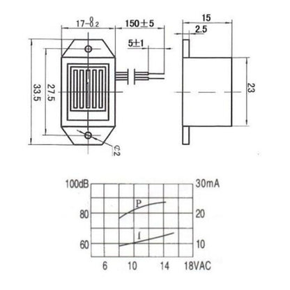 Зумер 12V